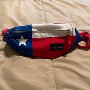 Jansport Texas flag Fanny pack.